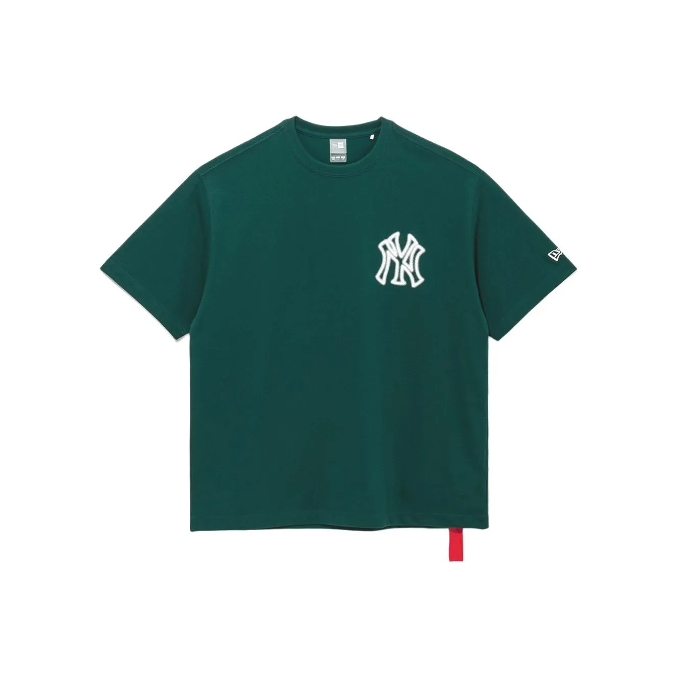 New Era Зеленая Унисекс Футболка