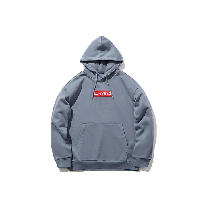 LINING Толстовка Унисекс Flint Каменный Синий