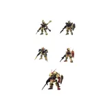 켄터키, Bandai 콜라보레이션, 세트 5개, 캡슐 토이, 졸업, 조립, 건담