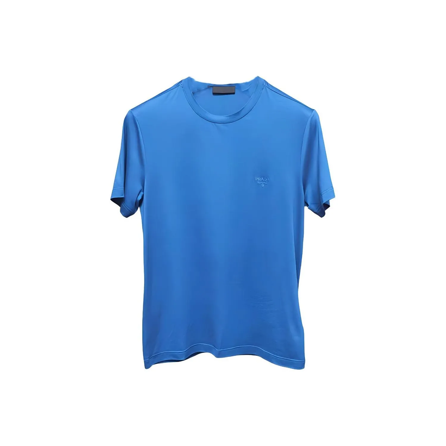 PRADA Мужские синие T-рубашки