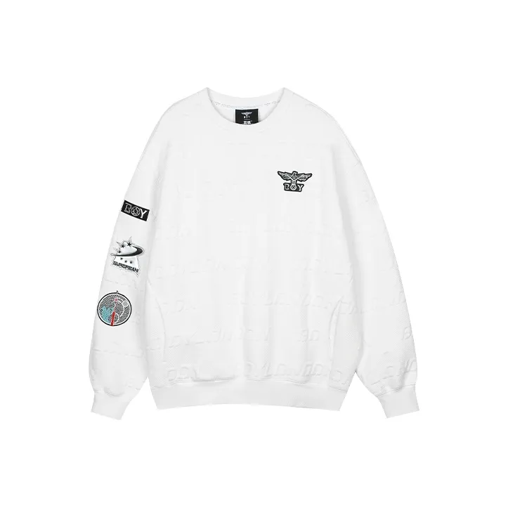 Three body X Boy London Sweatshirts Unisex White
