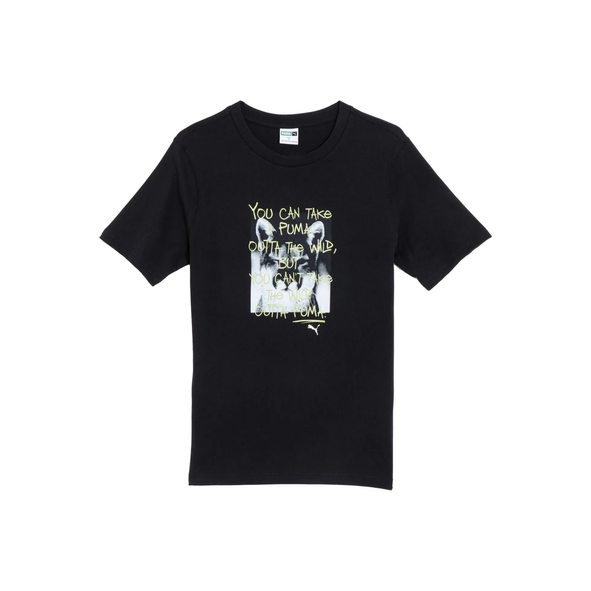 PUMA ESSENTIALS Черная Унисекс Футболка