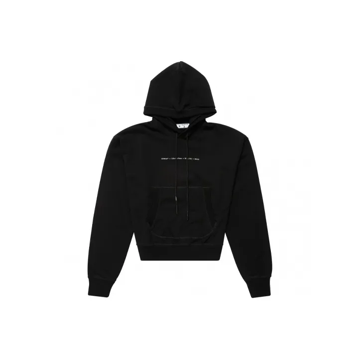 OFF WHITE Tornado Arrow Logo Hoodie