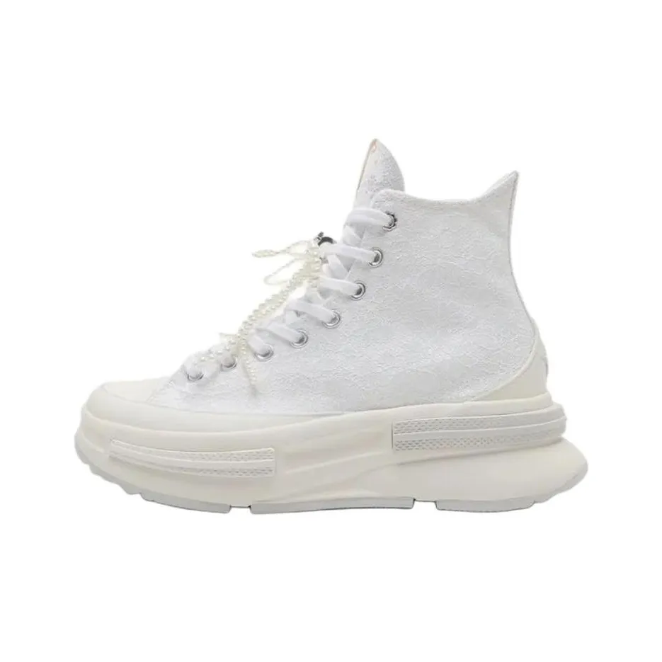 Конверс Run Star Legacy High Топ Кеды Женские Белые