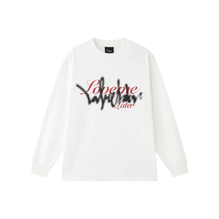 LOVE ME LATER Vintage Loose Fit Couple Top Unisex