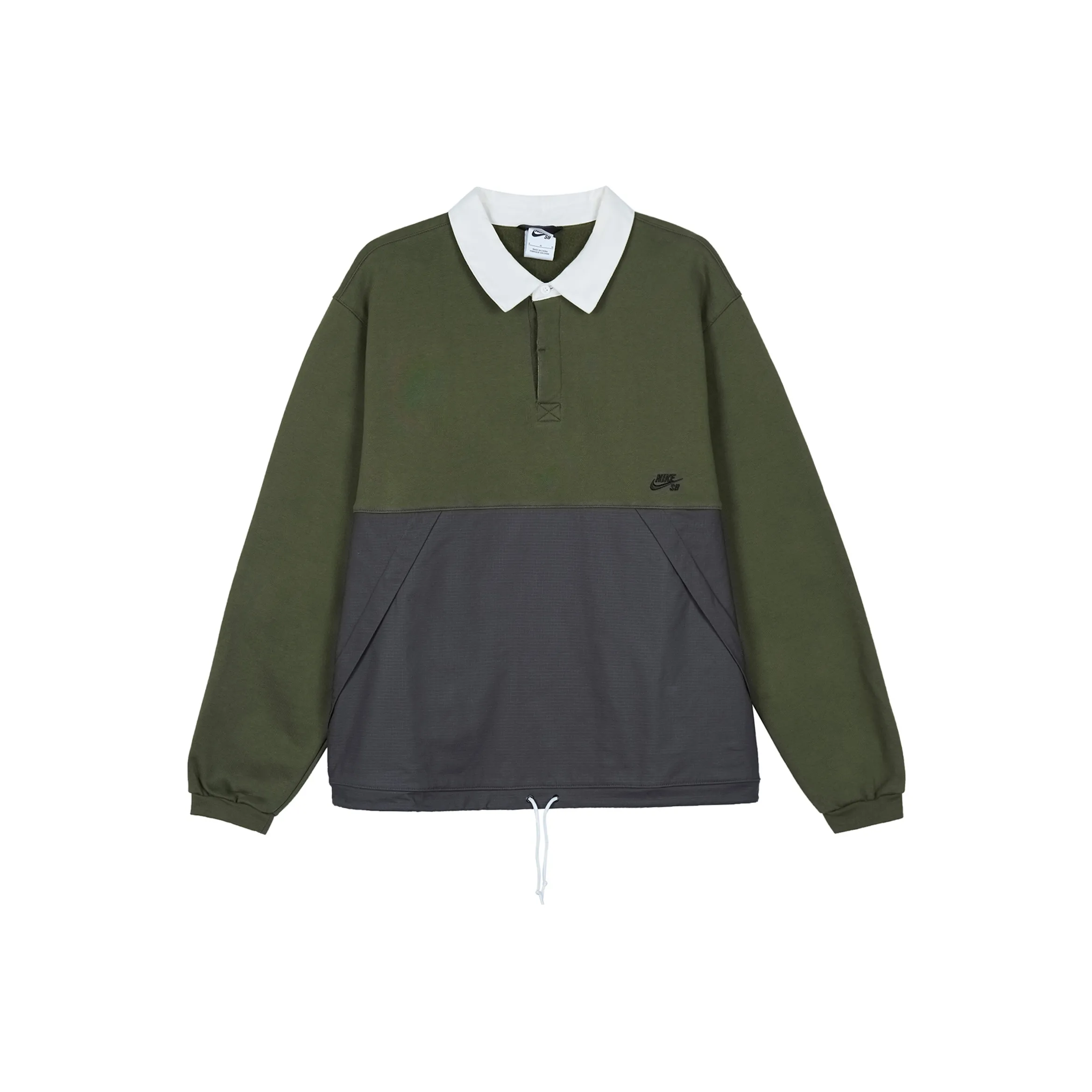 Свитшот Nike унисекс хаки зеленый
