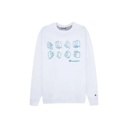 Champion White Мужские Свитшоты