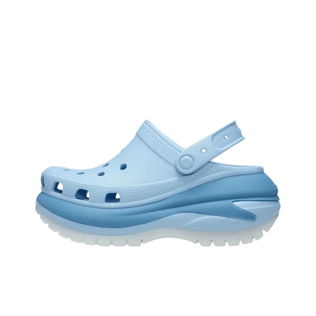 Crocs Mega Crush Matte Clog Sabo Unisex Blue Crocs Mega Crush Матовый Clog Сабо Унисекс Синий