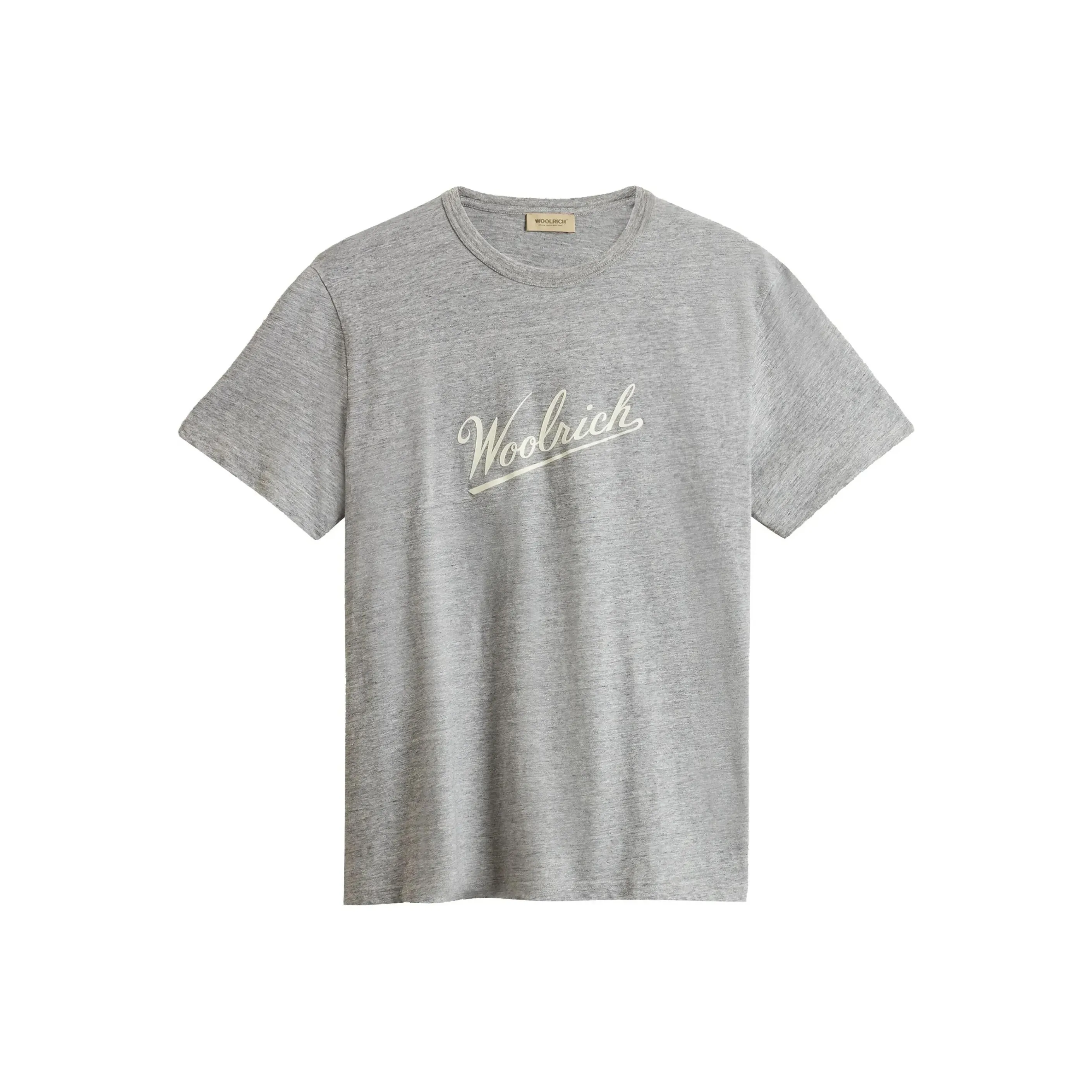 WOOLRICH Серый Мужской T-Рубашки