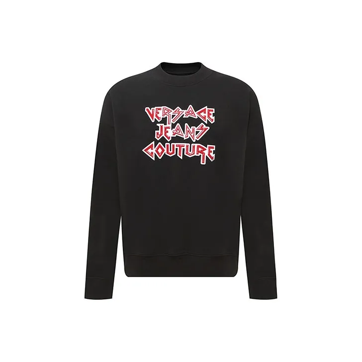 VERSACE JEANS Sweatshirts Men's Black