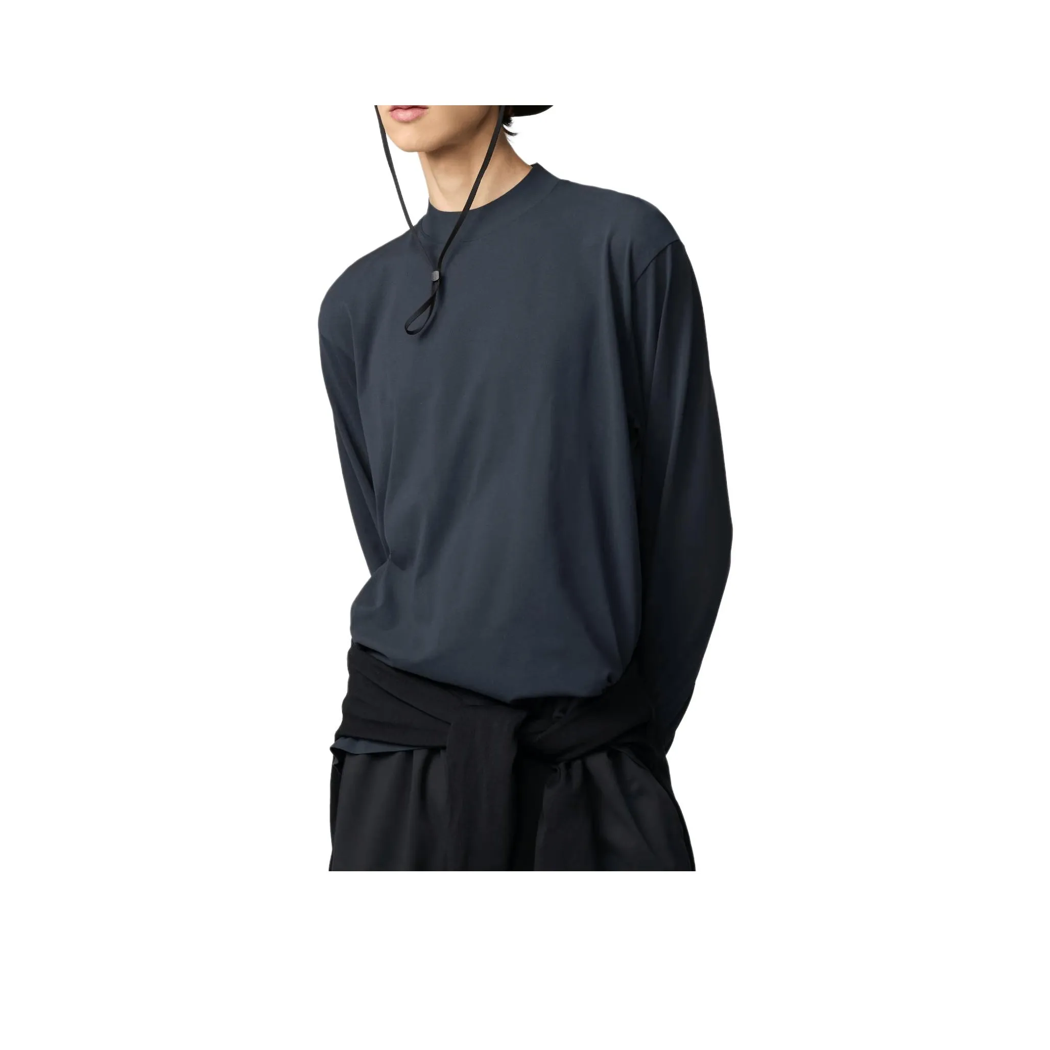 Uniqlo U Collection SS25 T Рубашка Мужская Темно-Серый