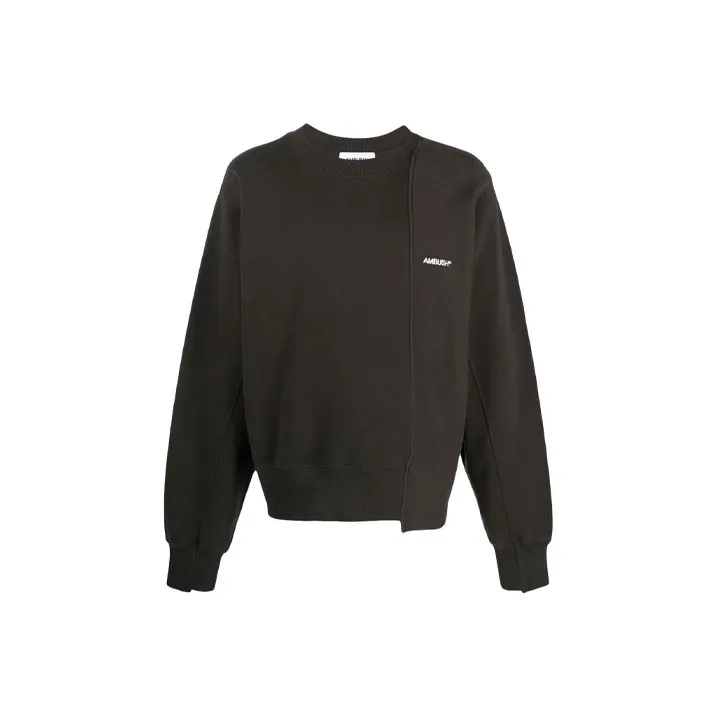 AMBUSH Мужские черные свитшоты