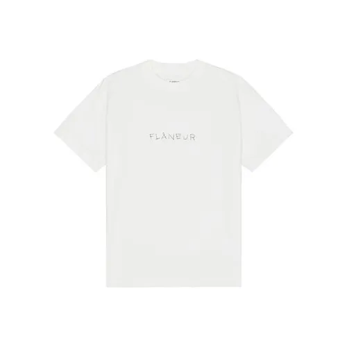 Flaneur Homme Белый Мужские Рубашки