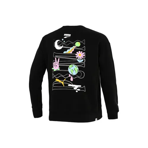PUMA Черный Мужские Свитшоты