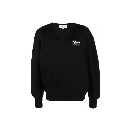 Alexander McQueen Черный Мужские Свитшоты