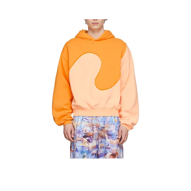 ERL Orange Men's Hoodies