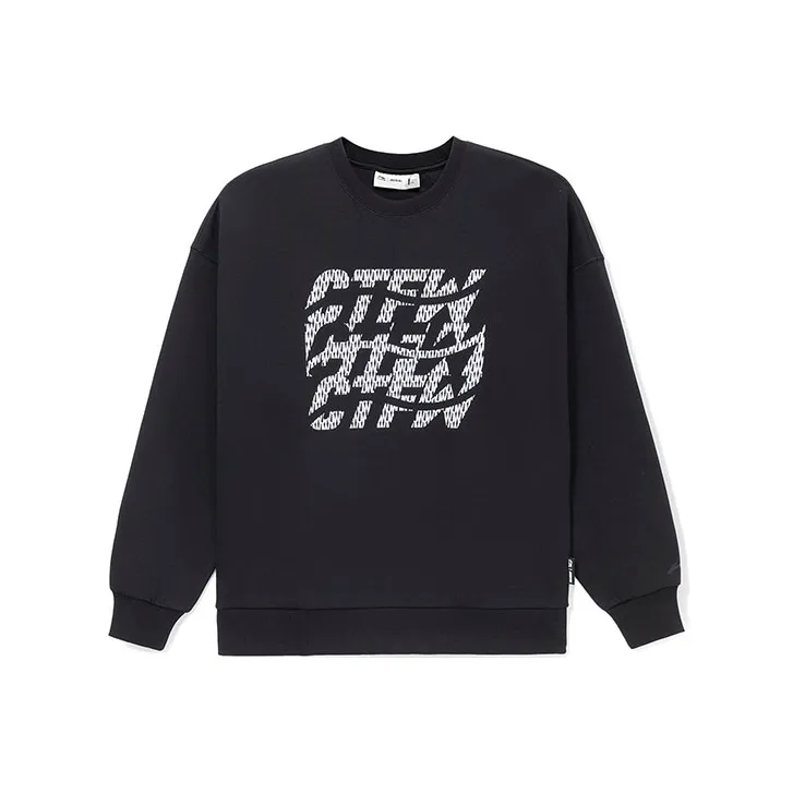LiNing x JASON WU Sports Fashion Collection Sweatshirt Unisex Black