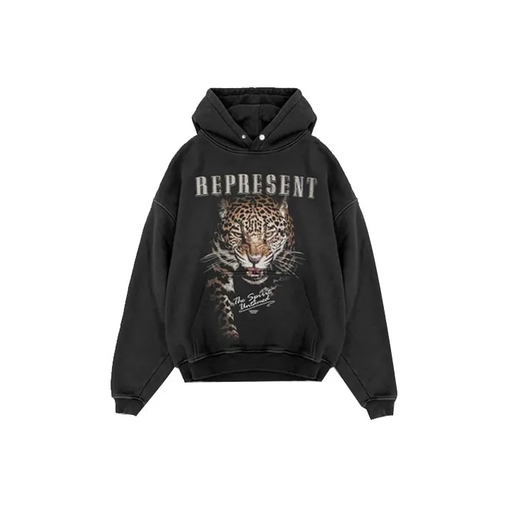 REPRESENT Черные Мужские Свитшоты