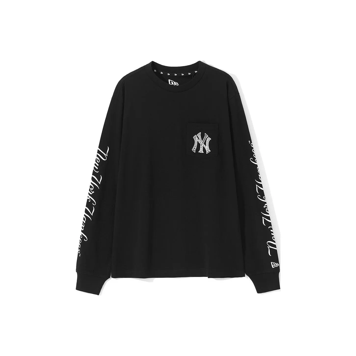 New Era Мужские Черные T-рубашки