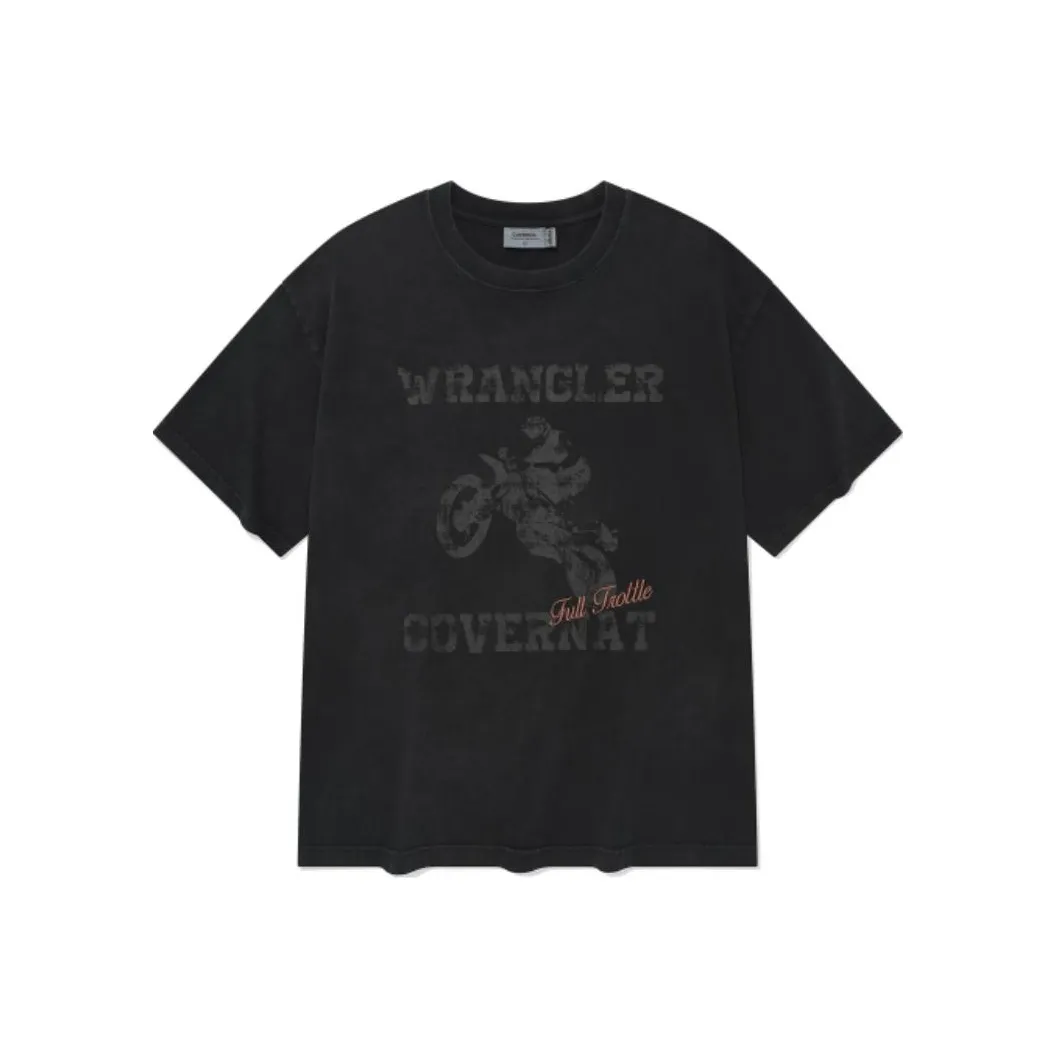 COVERNAT x WRANGLER Collaboration FW24 T Shirt Men's Black