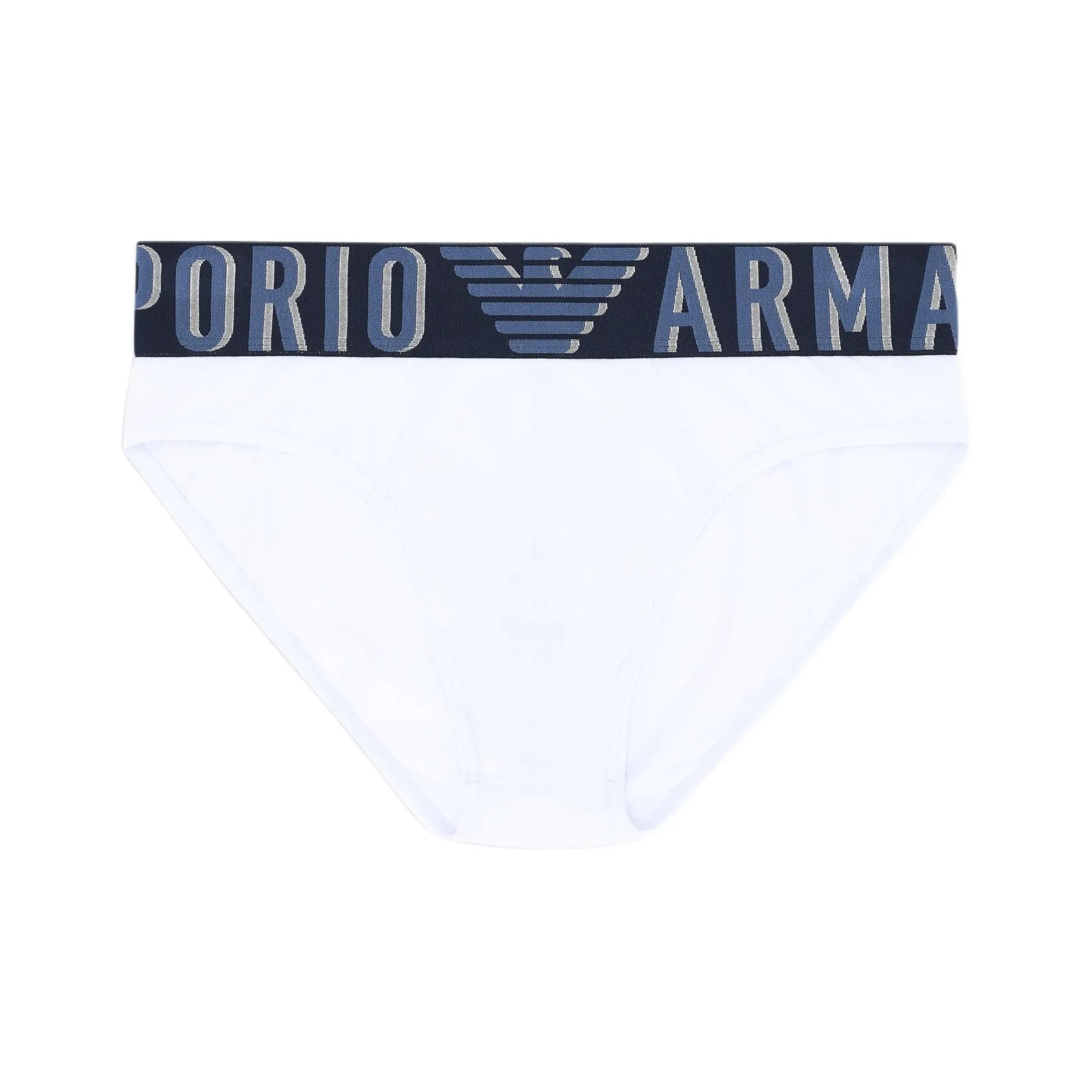 EMPORIO ARMANI Asv Megalogo Organic Cotton Briefs