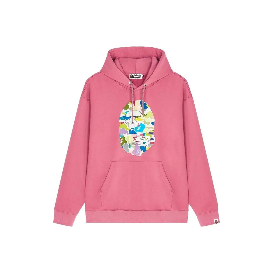 New Balance совместный бренд x A BATHING APE Толстовка Мужская Красная