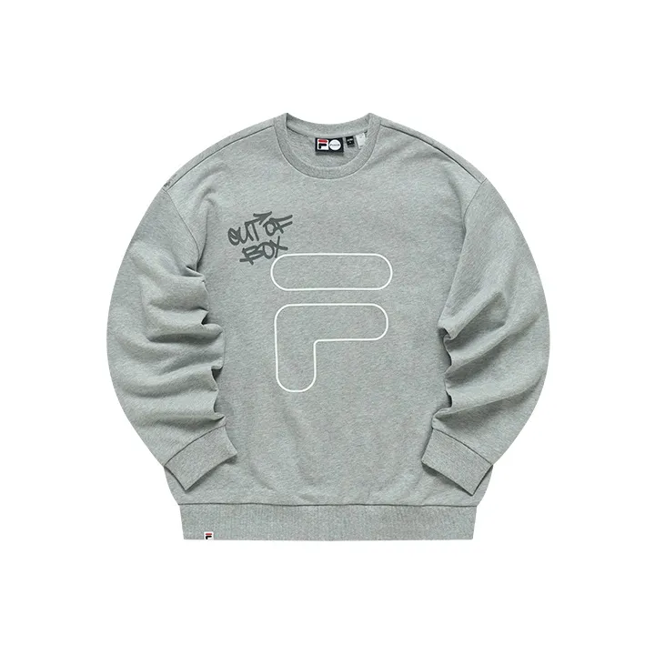 FILA FUSION TOKYO STUDIO Толстовка Унисекс Облачный Серый Фотиния Серый