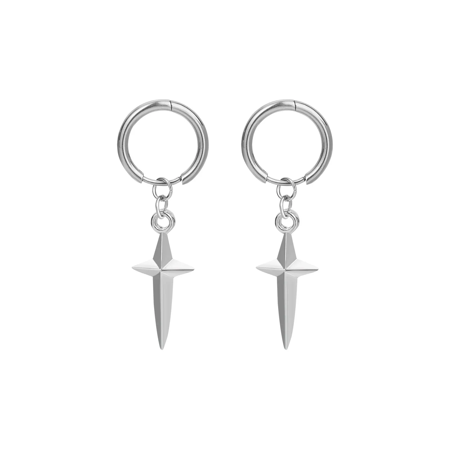 KMONADO Сплав Ухо Манжета Нижняя Заколка Серьги Унисекс