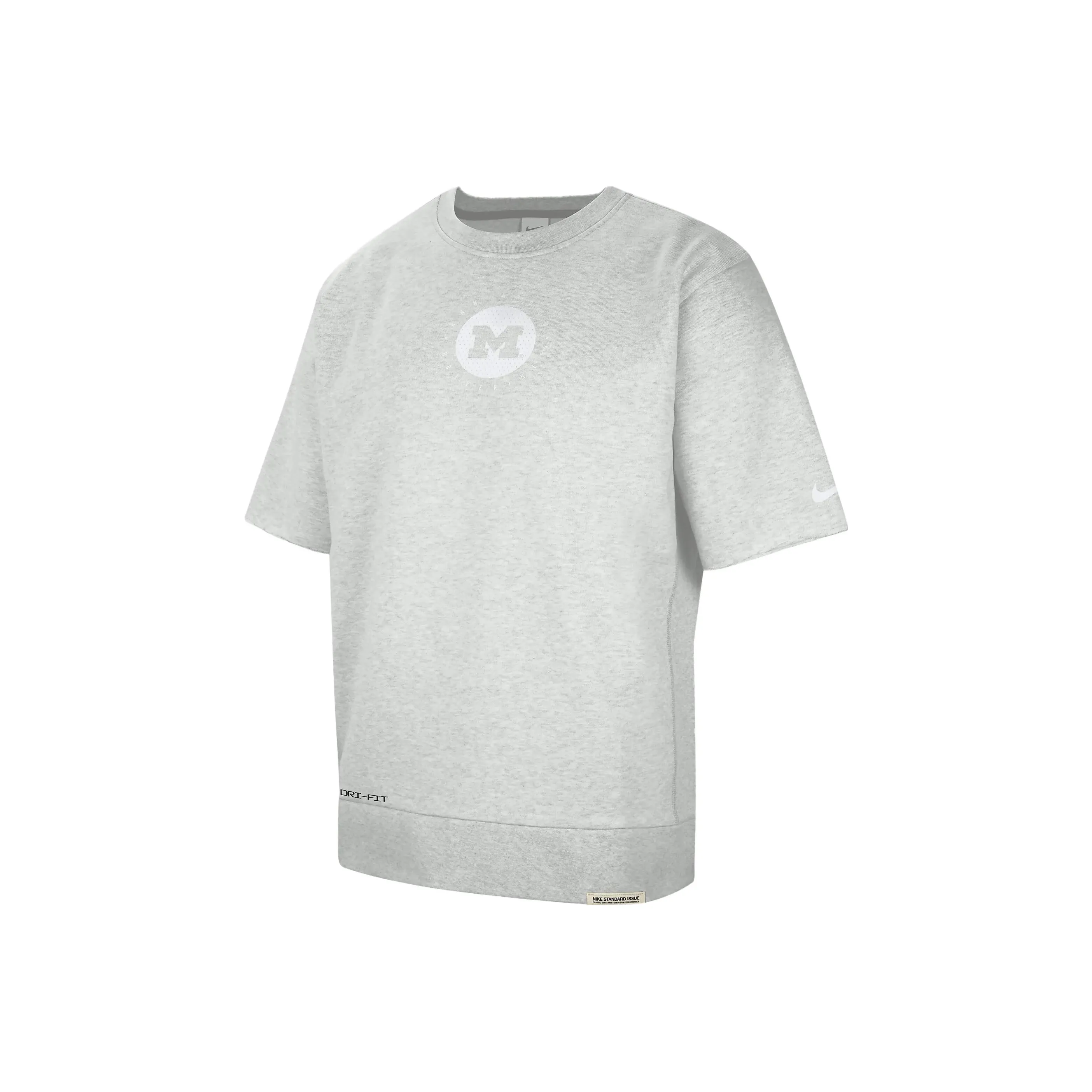Nike Michigan Standard Issue Men's Nike Dri FIT College Cutoff Crew Neck Top