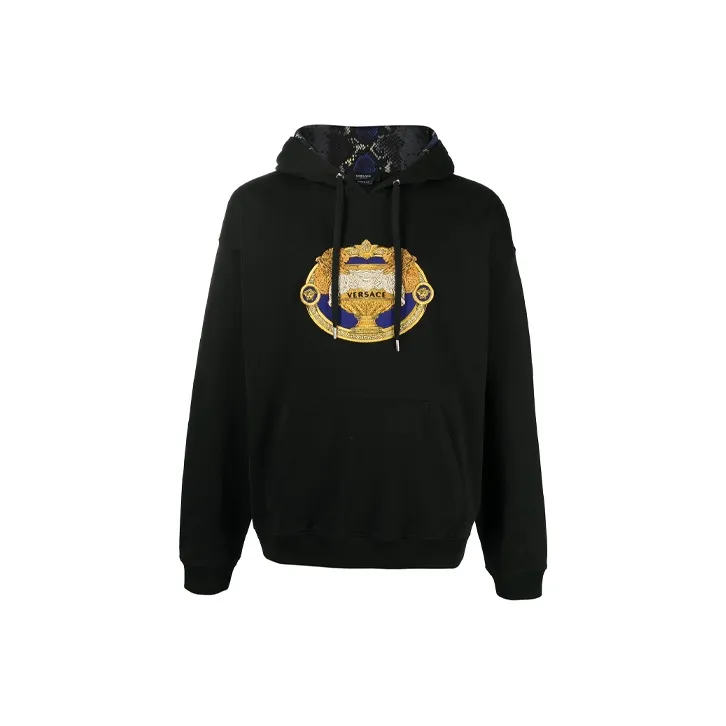 VERSACE La Coupe Des Dieux Embroidered Hoodie