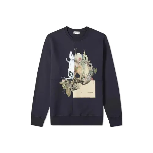 Alexander McQueen Черный Мужские Свитшоты
