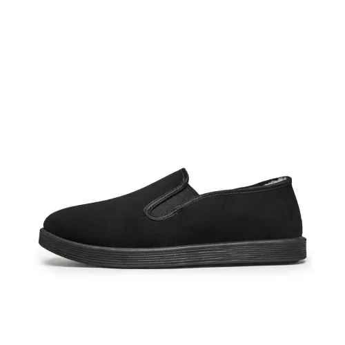 Shu family Мужские повседневные туфли Low Top Черные Мужские