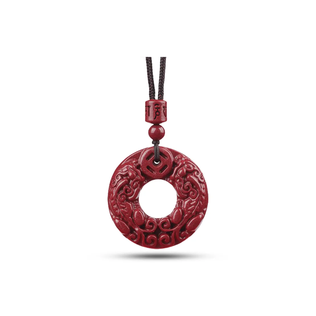 Dora Skewers Cinnabar Pendants Unisex