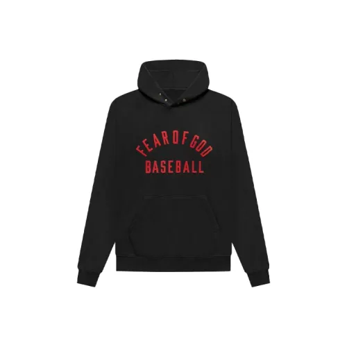 Fear of GOD Винтажный черный Мужские свитшоты