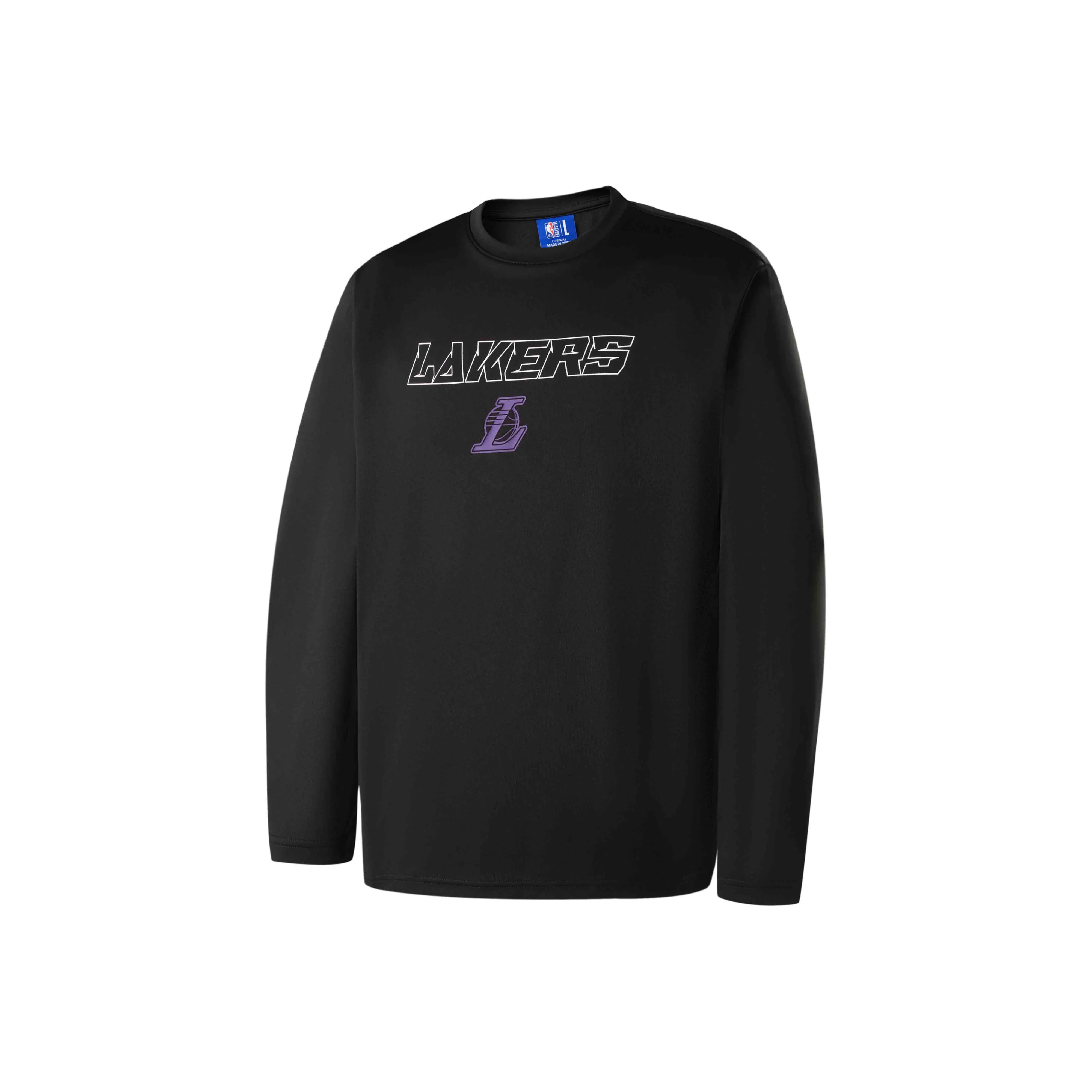 NBA Los Angeles Lakers Черная Унисекс Футболка