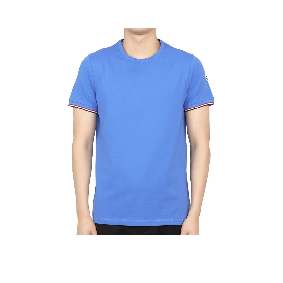 MONCLER Мужские синие T-рубашки