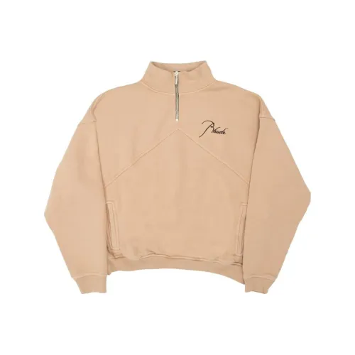 Rhude Желтые Мужские Толстовки