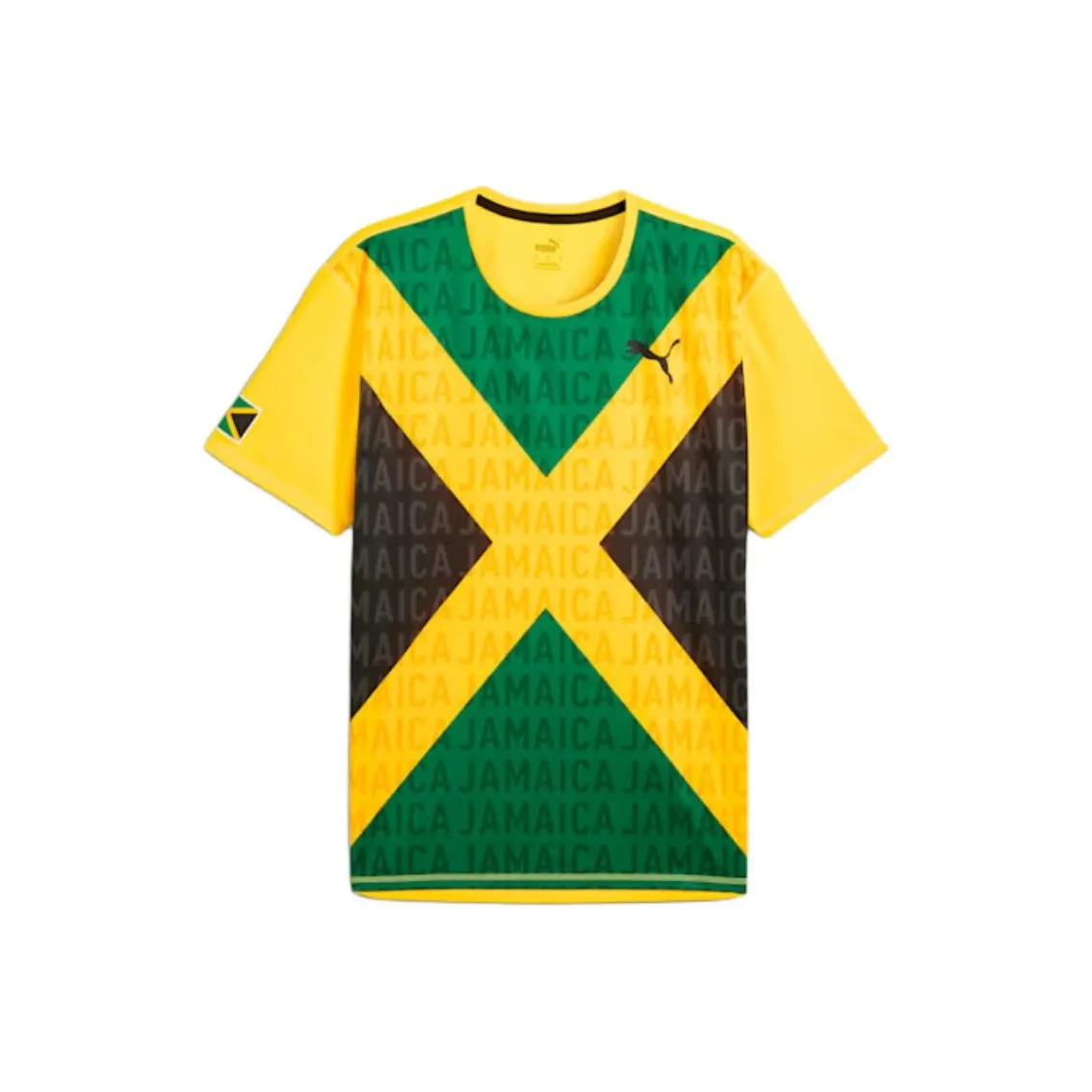 PUMA Flag Tee Men T Shirt Men's Starlight Jamaica