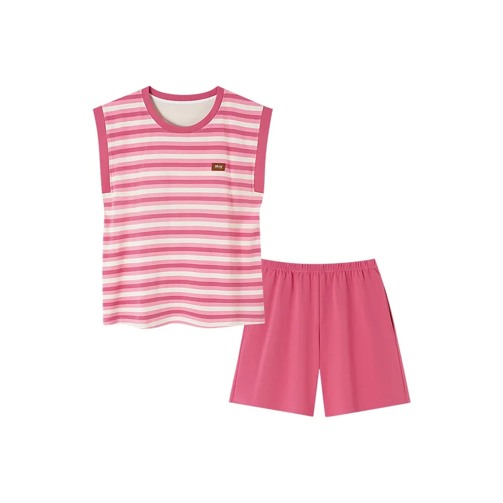 MIIOW Cool One Summer Series Пижамный комплект Женские Арбузный Красный