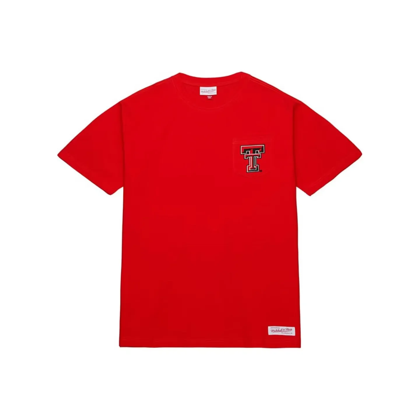 Mitchell & Ness x NCAA Texas Tech Red Raiders Red Premium T Shirt Men's Red