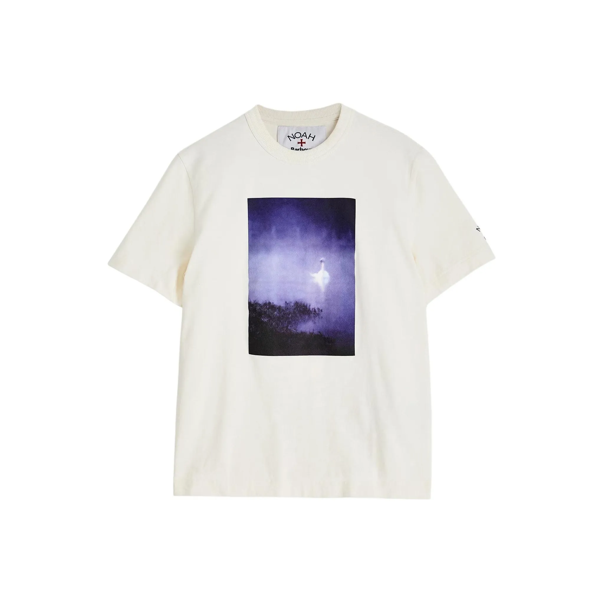 BARBOUR X NOAH T-Shirt Мужской Белый