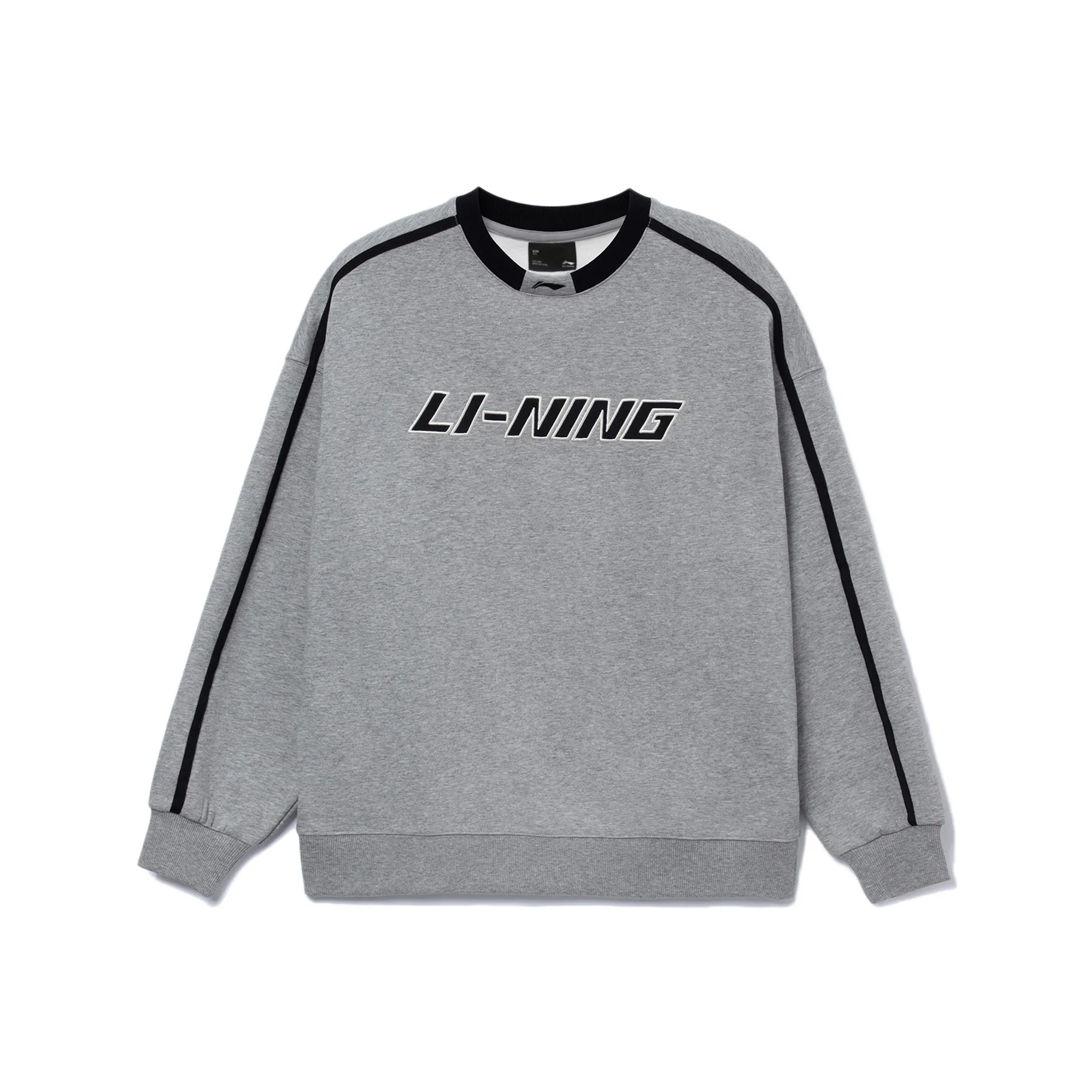 LiNing Sports Life Collection Sweatshirt Unisex Heather Gray