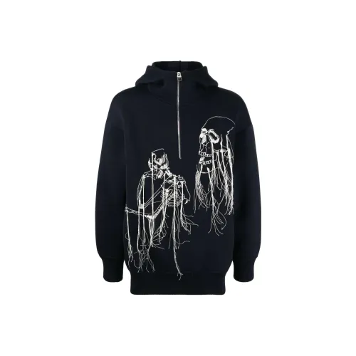 Alexander McQueen Черный Мужские Свитшоты
