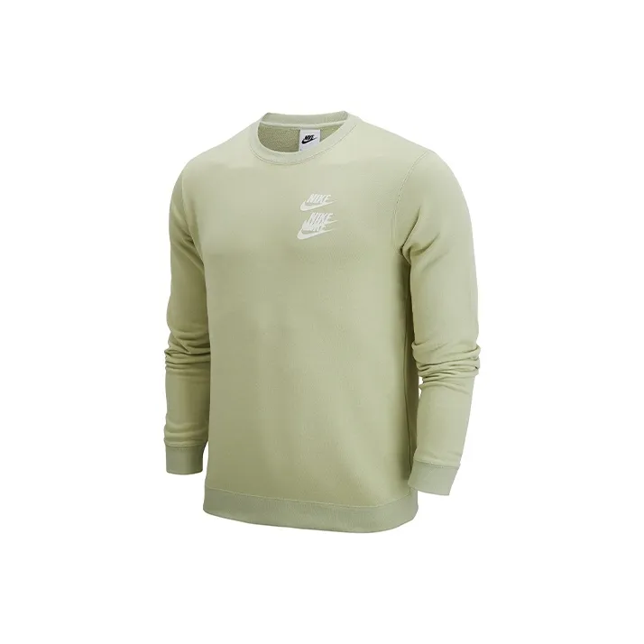 Nike Светлый Оливковый Зеленый Мужские Толстовки
