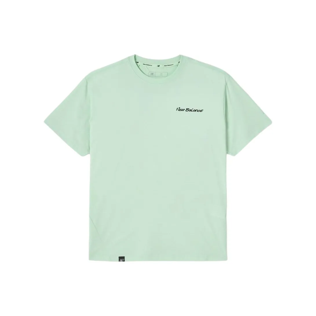 New Balance совместный бренд FROZEN1906 T Рубашка Унисекс Мятно-зеленый