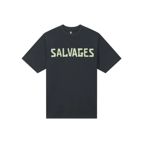 THE SALVAGES FASHION CLUB Черная унисекс футболка