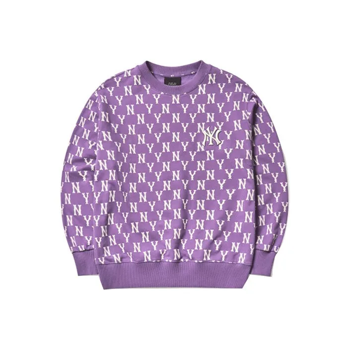 MLB Sweatshirts Unisex Lavender