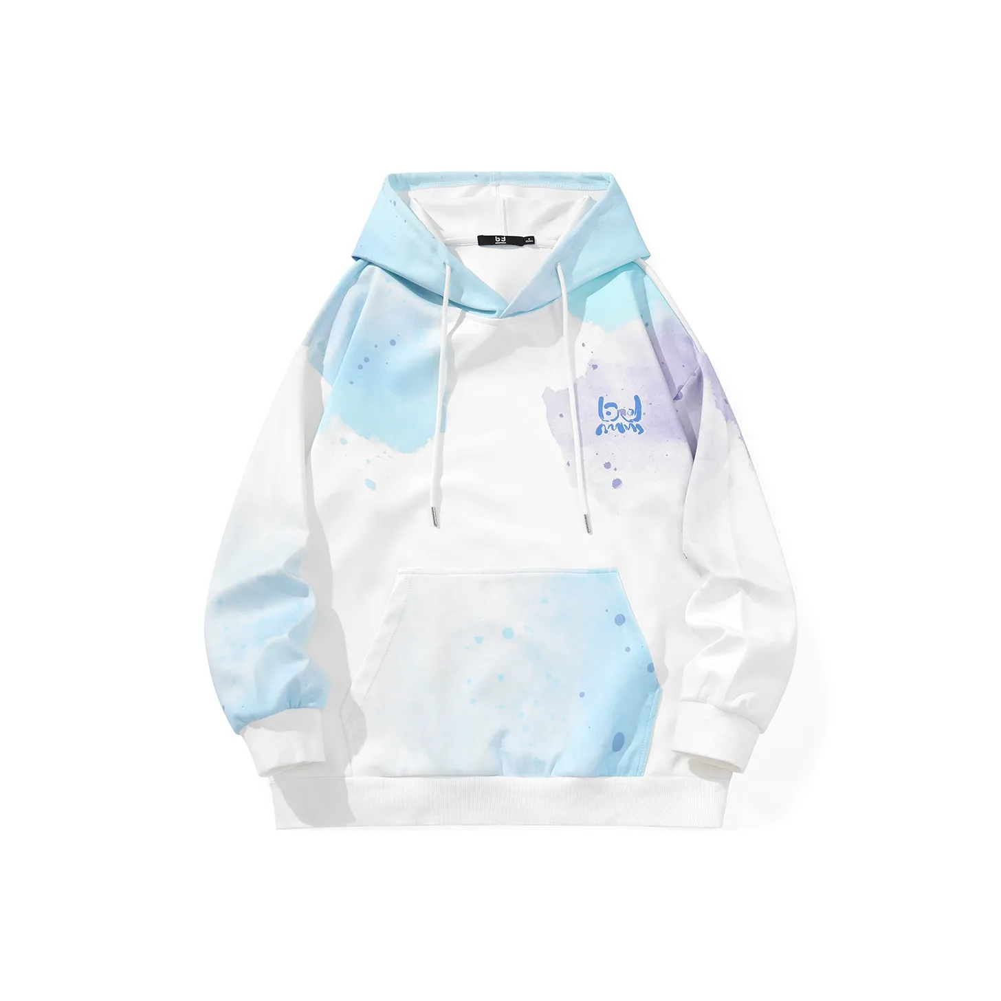 BT Свитшот Унисекс Белый Зеленый