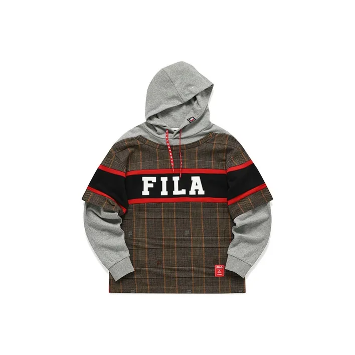 FILA MIHARA YASUHIRO Collaboration Collection Коллекция Коллаборация Толстовка Мужской Algae Коричневый