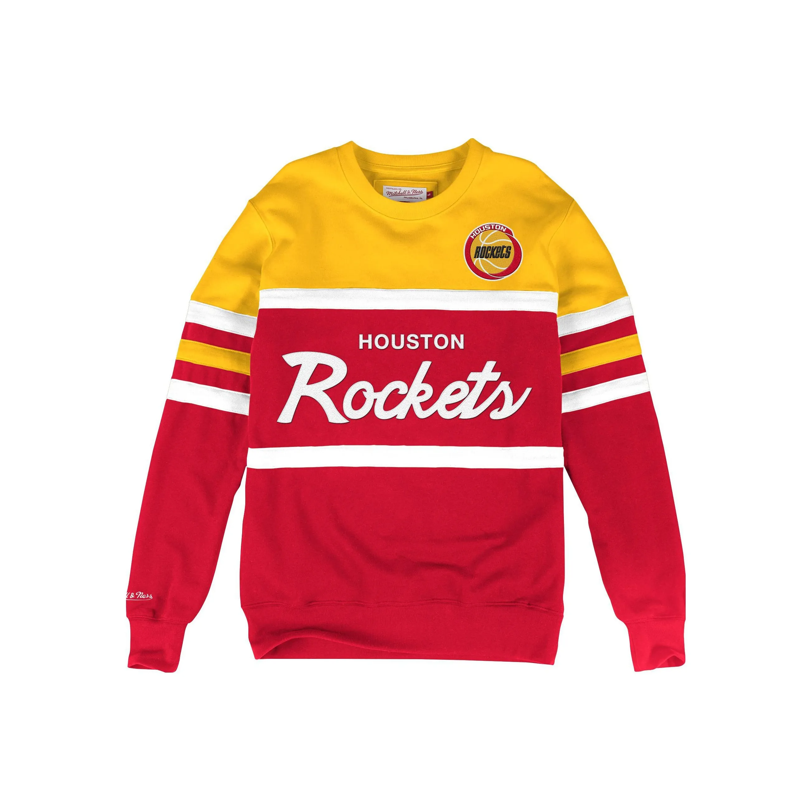 Mitchell Ness Красный/Желтый Ракета Унисекс Свитшоты